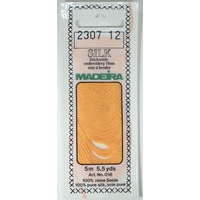 Madeira PURE SILK #2307 LIGHT ORANGE, 4-Strand Hand Embroidery Thread