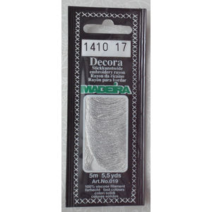 Madeira Decora Brilliant 4 Strand Rayon Hand Embroidery Floss, 5m Col 1410
