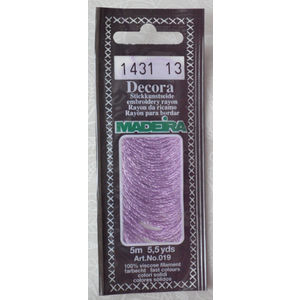 Madeira Decora Brilliant 4 Strand Rayon Hand Embroidery Floss, 5m Col 1431