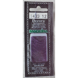 Madeira Decora Brilliant 4 Strand Rayon Hand Embroidery Floss, 5m Col 1433