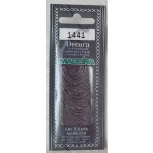 Madeira Decora Brilliant 4 Strand Rayon Hand Embroidery Floss, 5m Col 1441