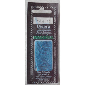 Madeira Decora Brilliant 4 Strand Rayon Hand Embroidery Floss, 5m Col 1446