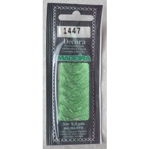 Madeira Decora Brilliant 4 Strand Rayon Hand Embroidery Floss, 5m Col 1447