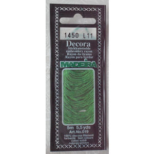 Madeira Decora Brilliant 4 Strand Rayon Hand Embroidery Floss, 5m Col 1450