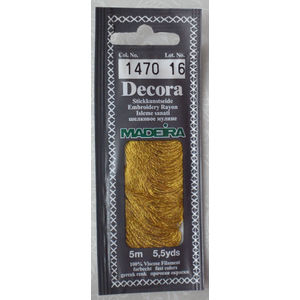 Madeira Decora Brilliant 4 Strand Rayon Hand Embroidery Floss, 5m Col 1470