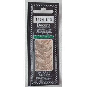 Madeira Decora Brilliant 4 Strand Rayon Hand Embroidery Floss, 5m Col 1484