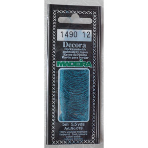 Madeira Decora Brilliant 4 Strand Rayon Hand Embroidery Floss, 5m Col 1490