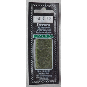 Madeira Decora Brilliant 4 Strand Rayon Hand Embroidery Floss, 5m Col 1503