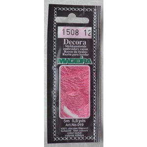 Madeira Decora Brilliant 4 Strand Rayon Hand Embroidery Floss, 5m Col 1508