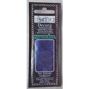 Madeira Decora Brilliant 4 Strand Rayon Hand Embroidery Floss, 5m Col 1543