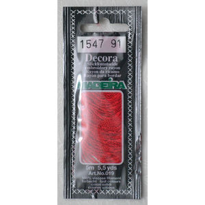 Madeira Decora Brilliant 4 Strand Rayon Hand Embroidery Floss, 5m Col 1547