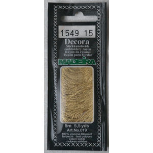 Madeira Decora Brilliant 4 Strand Rayon Hand Embroidery Floss, 5m Col 1549