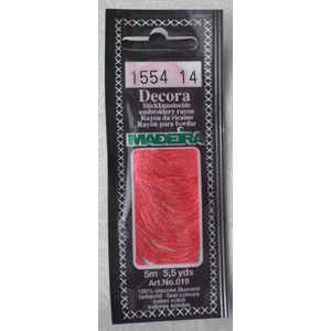 Madeira Decora Brilliant 4 Strand Rayon Hand Embroidery Floss, 5m Col 1554