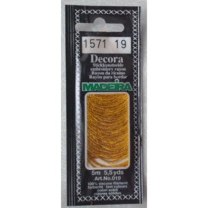 Madeira Decora Brilliant 4 Strand Rayon Hand Embroidery Floss, 5m Col 1571