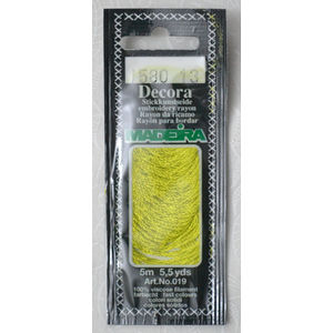 Madeira Decora Brilliant 4 Strand Rayon Hand Embroidery Floss, 5m Col 1580