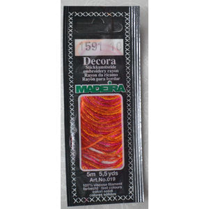 Madeira Decora Brilliant 4 Strand Rayon Hand Embroidery Floss, 5m Col 1591