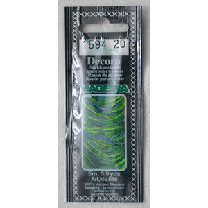 Madeira Decora Brilliant 4 Strand Rayon Hand Embroidery Floss, 5m Col 1594