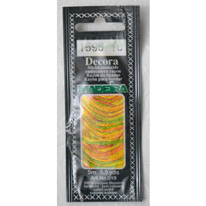 Madeira Decora Brilliant 4 Strand Rayon Hand Embroidery Floss, 5m Col 1596