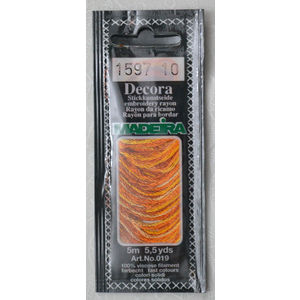 Madeira Decora Brilliant 4 Strand Rayon Hand Embroidery Floss, 5m Col 1597