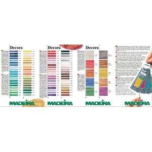Madeira Decora Brilliant 4 Strand Rayon Hand Embroidery Floss, 5m Spiral Pack