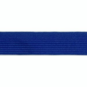 ROYAL BLUE 20mm Premium Braided Elastic, By the Metre