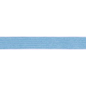 SKY BLUE 6mm Premium Braided Elastic, By the Metre