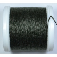 Madeira Aerofil No.35 Extra Strong Thread 100m Colour  9055, BLACK GREEN