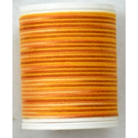 Cotona No. 4, 100M Spool Egyptian Cotton Thread, #2407 SAVANNA VARIEGATED