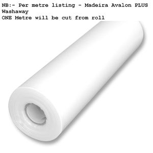 Madeira Avalon Plus Washaway Embroidery Stabilizer 50cm Wide Per Metre