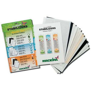 Madeira Stabilizers Starter Set, 12 Premium Stabilizers