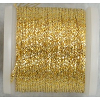 Madeira Metallic No. 8 Hand Embroidery Thread, #8013 GOLD, 20m Spool