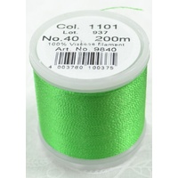 Madeira Rayon 40 #1101 IVY GREEN 200m Machine Embroidery Thread