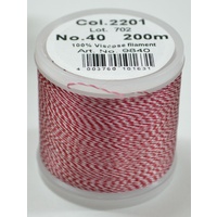 Madeira Rayon 40 MELANGE #2201 INDIAN 200m Machine Embroidery Thread