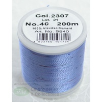 Madeira Rayon 40 POTPOURRI #2307 BLUE 200m Machine Embroidery Thread