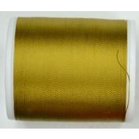 Madeira Rayon 40, #1191 DARK FLAX GOLD, 1000m Machine Embroidery Thread