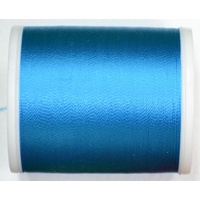Madeira Rayon 40, #1295 BRIGHT PEACOCK BLUE, 1000m Machine Embroidery Thread