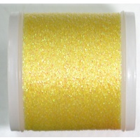 Madeira Metallic 40 #303 Lemon Quartz 200m Machine Embroidery Thread