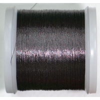 Madeira Metallic 40, 200m Machine Embroidery Thread, BLACK PEARL, # 360