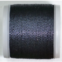 Madeira Metallic 40, 200m Machine Embroidery Thread, BLACK PEARL, Colour 460