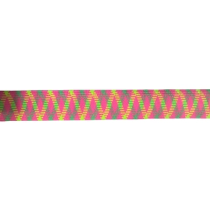Soft 32mm Fluro YELLOW/PINK/GREEN Elastic, 1 Metre Pre-Cut