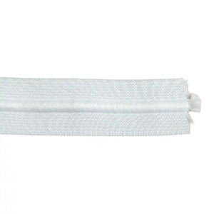 Draw Cord Elastic 38mm White/White Cord, PER METRE, Quality Corded Elastic
