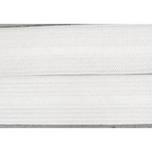 Fitted Sheet Elastic 25mm White, PER METRE, 100% Polyester Quality Elastic