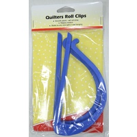 SEW EASY Quilters Roll Clips, Smooth Plastic, Retains Tension 165 x 80mm