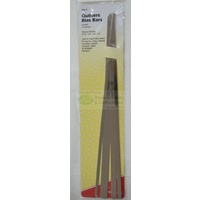 Sew Easy Quilters Bias Bars 12 Inch, Various Widths (3/16&quot;, 1/4&quot;, 3/8&quot;, 1/2&quot;) Metal