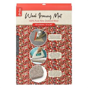 Wool Ironing Mat 43cm x 61cm (17&quot;x24&quot;) 100% New Zealand Wool, By Sew Easy ER4024