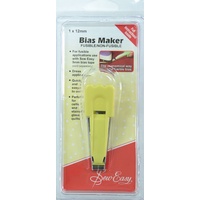 Sew Easy Fusible / Non-Fusible Bias Maker 12mm, Instructions Included