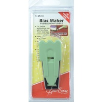 Sew Easy Fusible / Non-Fusible Bias Maker 25mm, Instructions Included