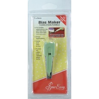 Sew Easy Fusible / Non-Fusible Bias Maker 9mm, Instructions Included