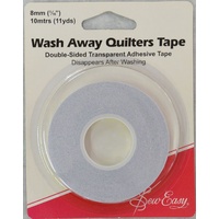 Sew Easy Quilters Wash Away Tape, 8mm x 10 Metres (11yds) ER787