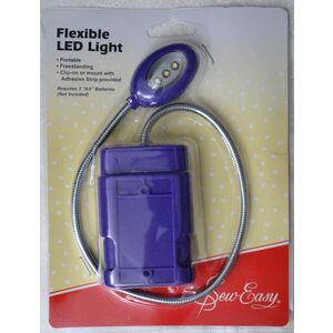 Sew Easy Flexible LED Light, Assorted Colours, Battery Operated